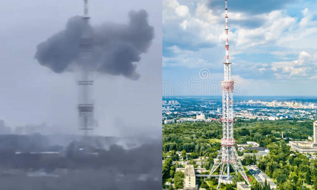 FILMAT: Ir-Russi qrib Kiev wara splużjoni ħdejn it-torri tat-TV