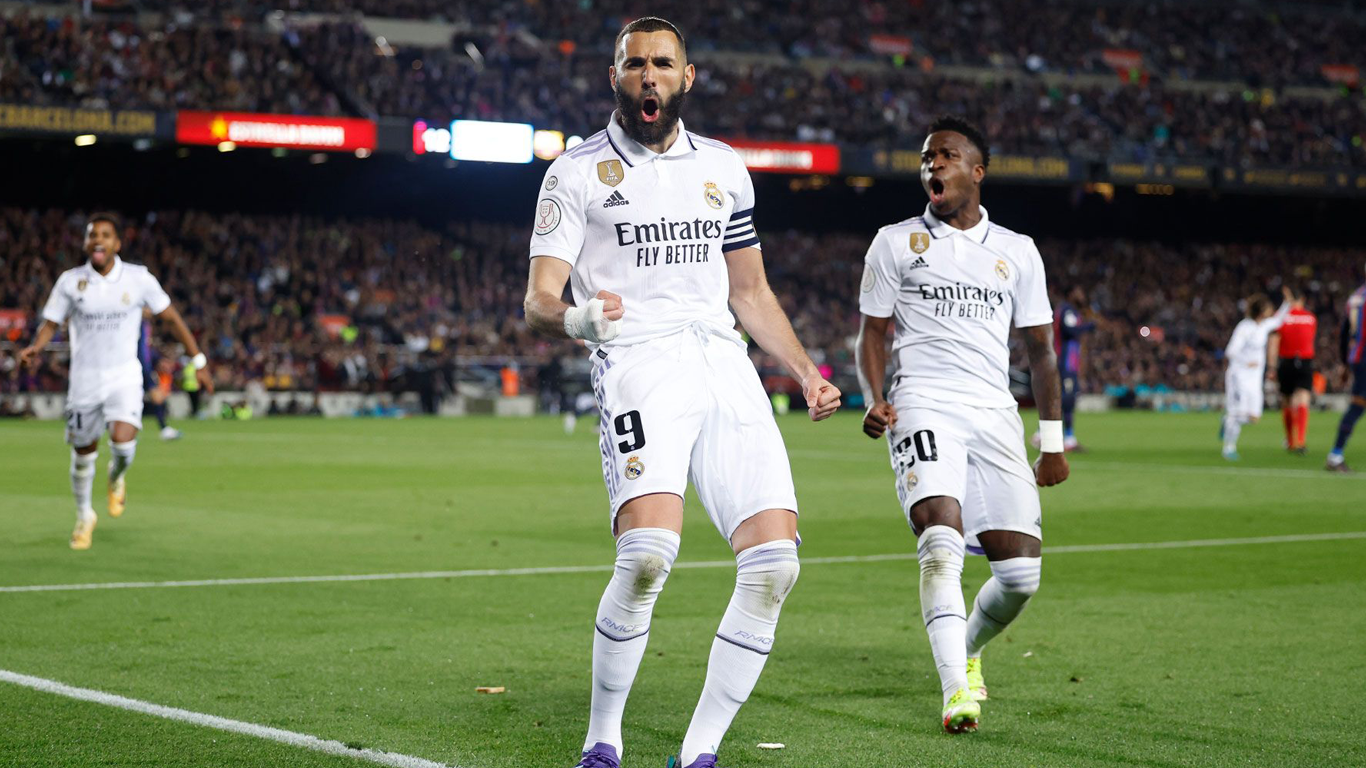 Real Madrid put Barcelona to sword with Karim Benzema cup hat-trick, Copa  del Rey