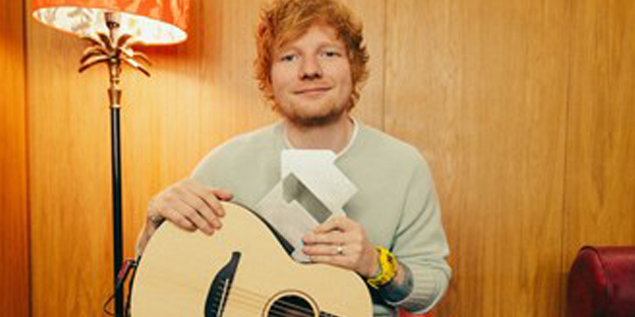 Ed Sheeran Claims 14th UK Number 1 with ‘Eyes Closed’