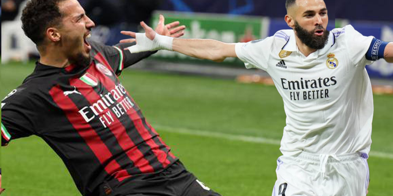 Real Madrid and AC Milan take leads in Champions League quarter-finals
