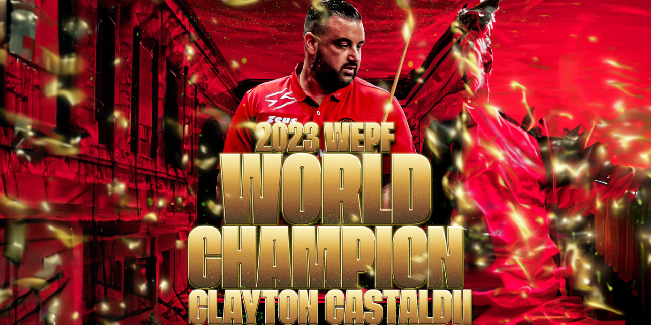 Clayton Castaldi Triumph at the WEPF World Championships