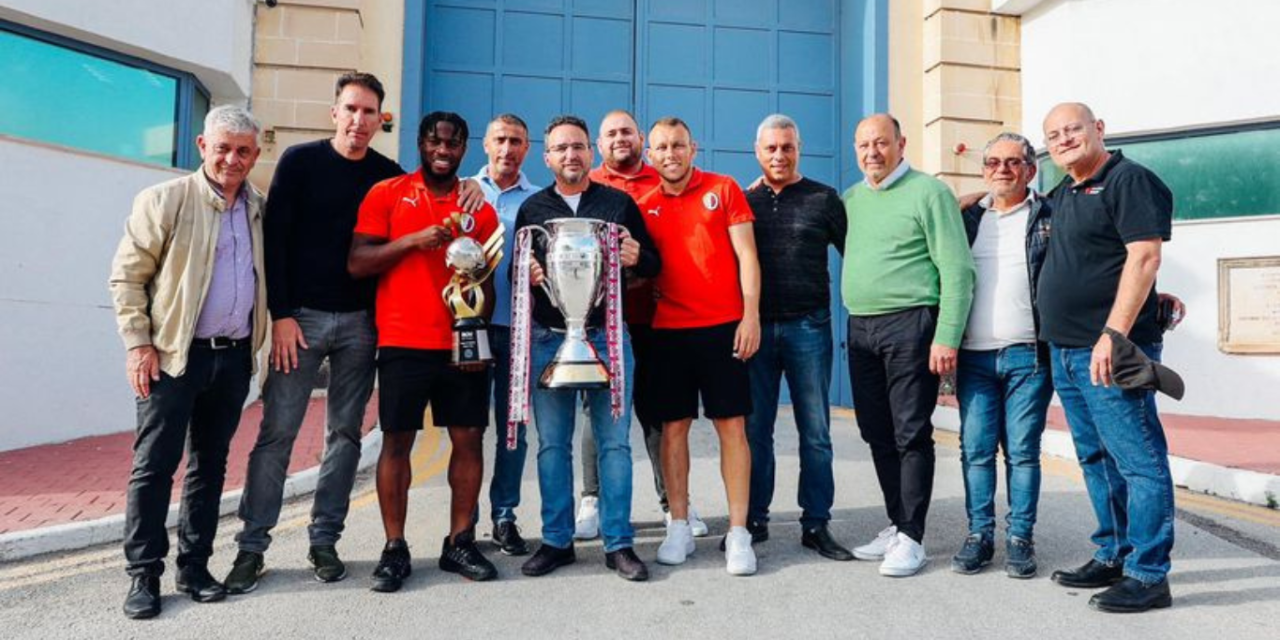 Hamrun Spartans Celebrate Premiership Victory with Visit to Corradino Correctional Facility