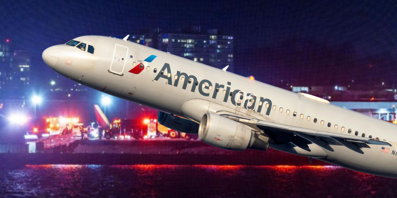 American Airlines Jet and Military Helicopter Collide Mid-Air Over