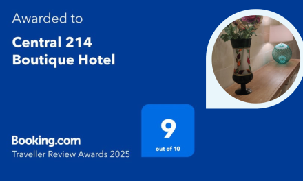 Ħamrun’s Central 214 Boutique Hotel Wins 2025 Traveller Review Award