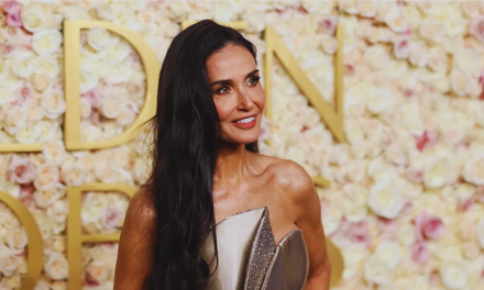 Demi Moore Shines at the 2025 Golden Globes but Feels “A Little Naked”