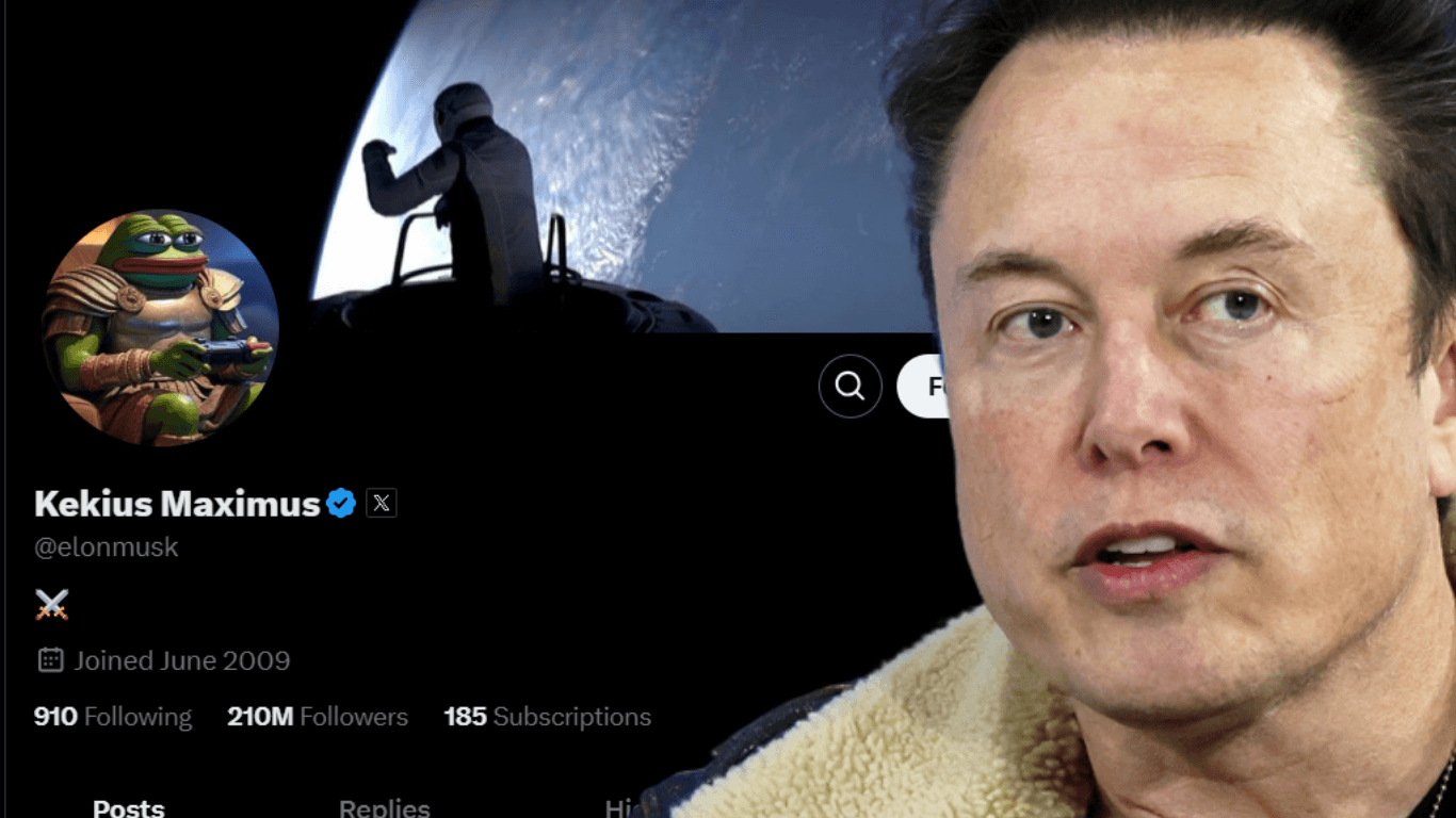 Elon Musk Sparks Buzz with New Name “Kekius Maximus” on X - Radio 105