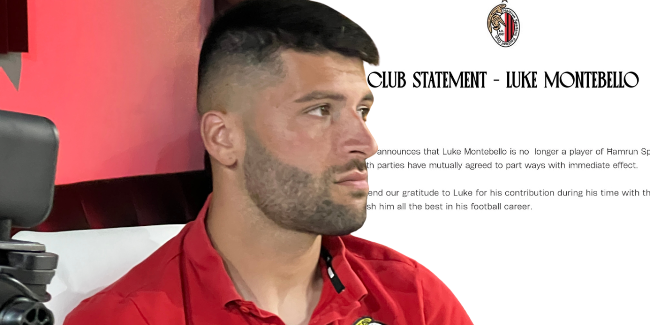 Ħamrun Spartans and Luke Montebello Part Ways