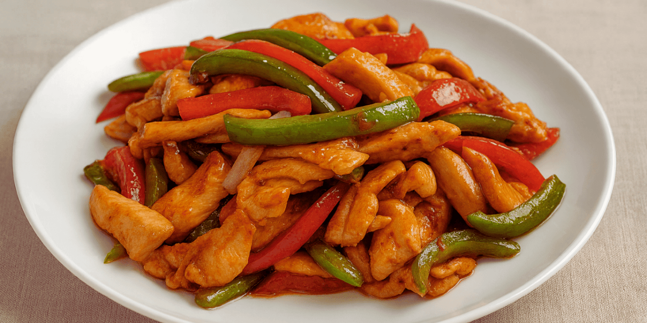 Easy Chicken & Bell Pepper Stir Fry: A Restaurant-Style Recipe