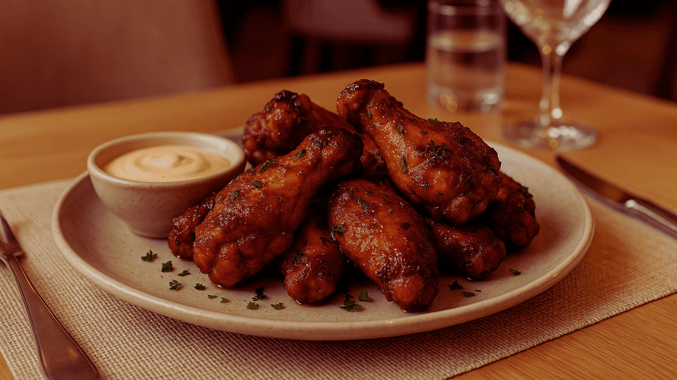 Easy Marinated Chicken Wings Recipe