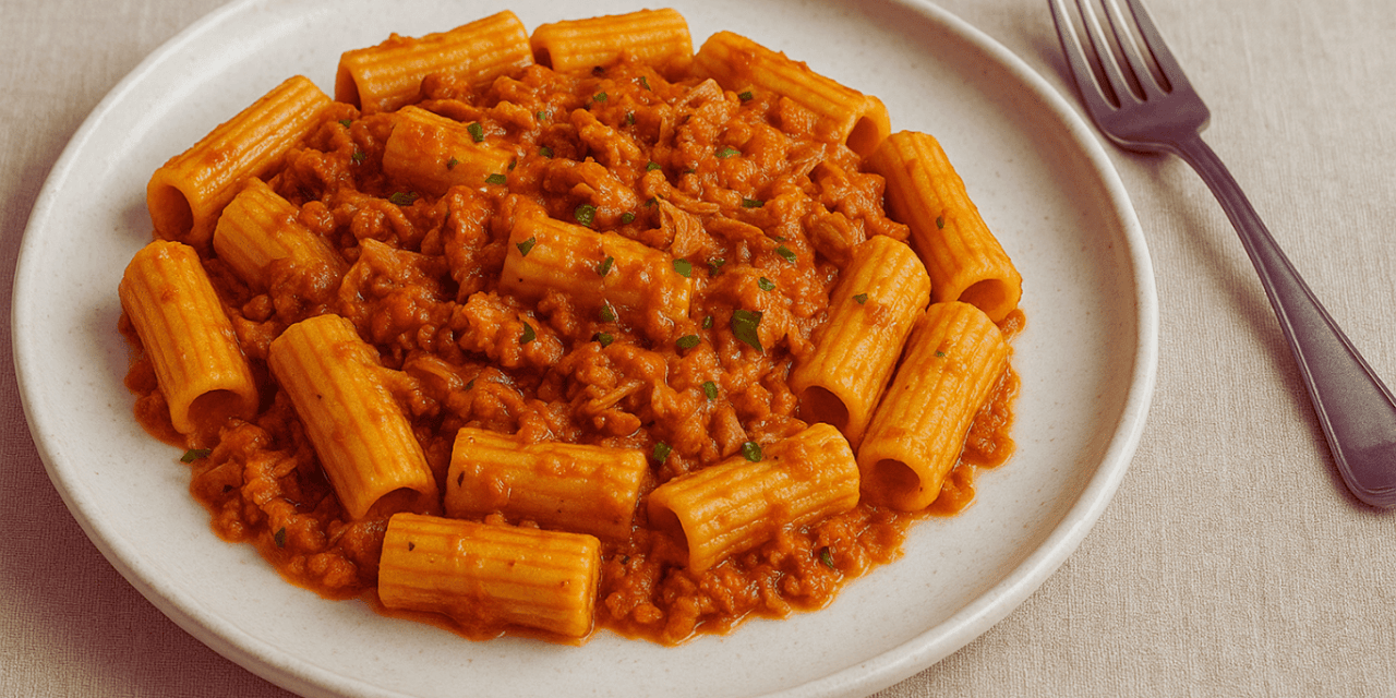Tuna Ragu Pasta: An Easy and Delicious Recipe