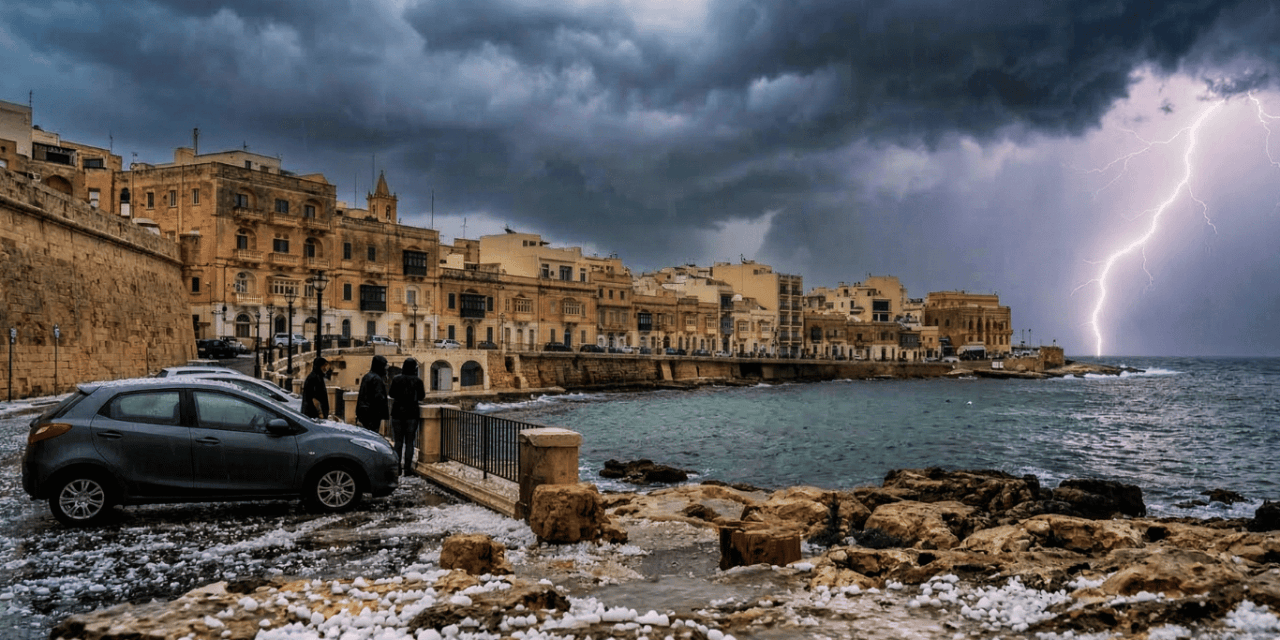 Thundery Showers and Hail Expected Across Islands