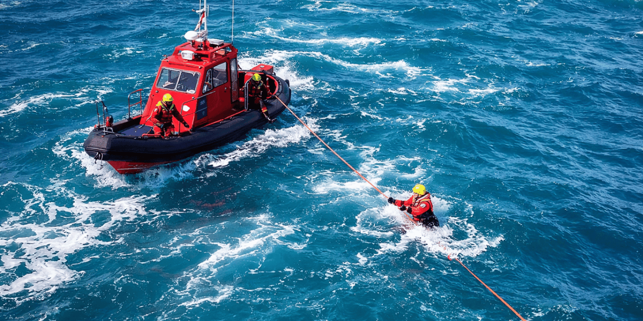 Swimmer Rescued Near Fort St Elmo After Struggling in Rough Seas