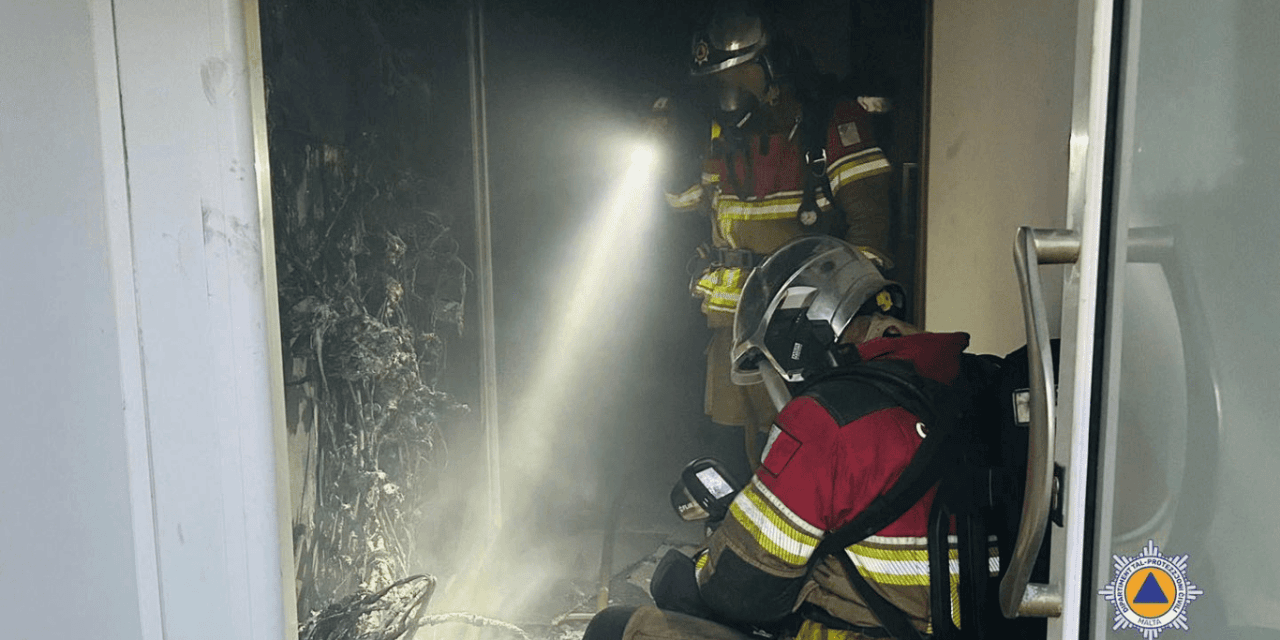 Marsaskala Apartment Fire: CPD Rescues Stranded Residents from Balconies