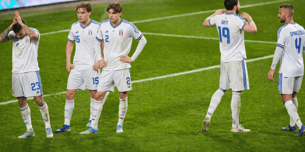 Disaster for Italy: No World Cup for the 3rd Time Running