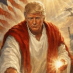Trump Removes Controversial Post Depicting Him in Jesus-Like Healing Pose