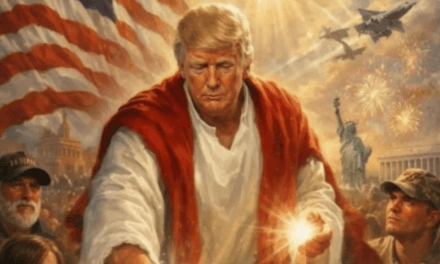 Trump Removes Controversial Post Depicting Him in Jesus-Like Healing Pose