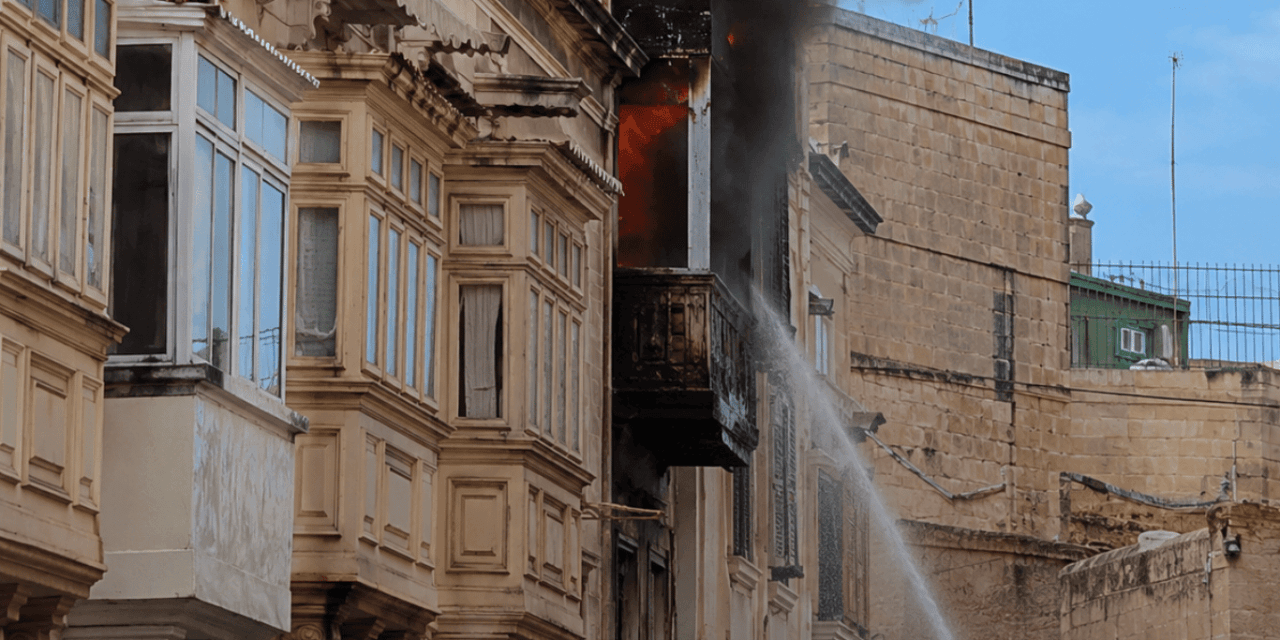 Explosion Rocks Birkirkara: Terrifying Blast Blows Out Balcony as Fire Rages