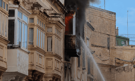 Explosion Rocks Birkirkara: Terrifying Blast Blows Out Balcony as Fire Rages