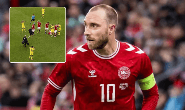 Christian Eriksen Collapses During Denmark vs. Ukraine Match, Now Conscious