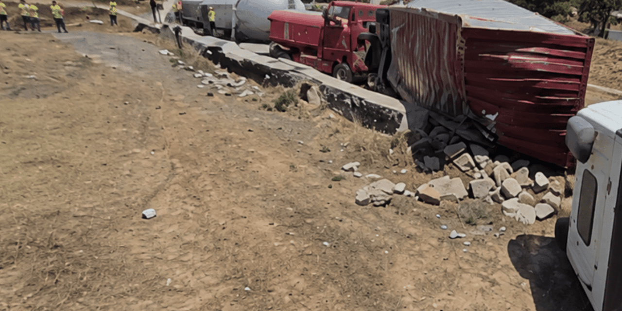 Overturned Trailer and Bowser Cause Major Traffic Accident on Hal Far Road