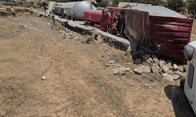 Overturned Trailer and Bowser Cause Major Traffic Accident on Hal Far Road