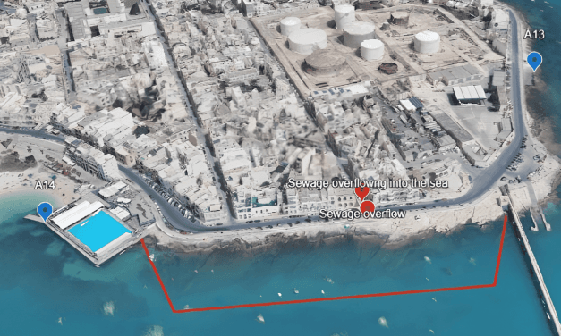 Swimming Not Recommended in Birżebbuġa Due to Sewage Contamination